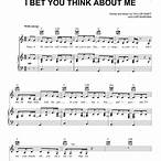 i bet u think about me chords